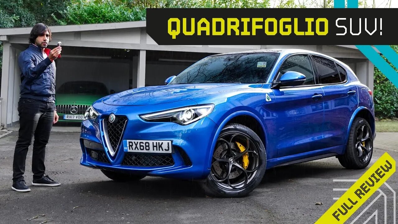 Mr AMG on Stelvio Quadrifoglio! The 503bhp SUV with Ferrari DNA!