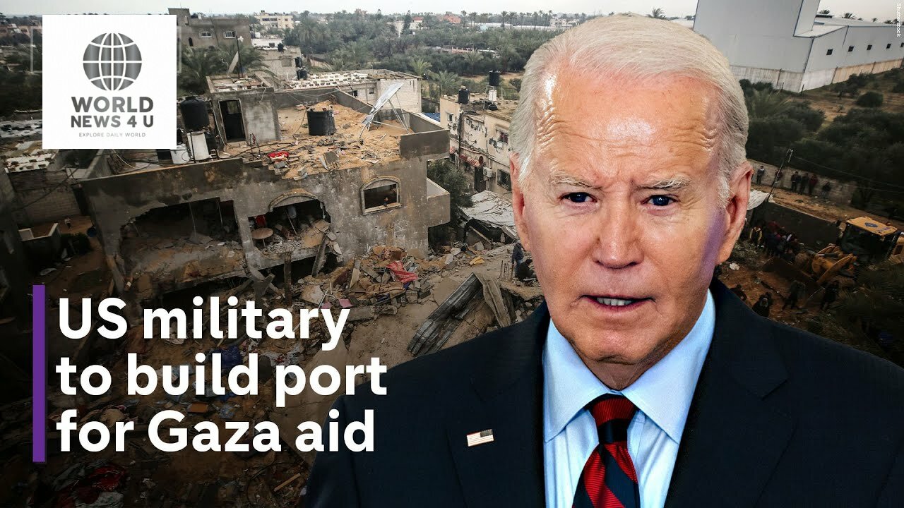 Israel-Gaza_ US plans to build port in Gaza to ship in supplies as Israel prevents more aid by land