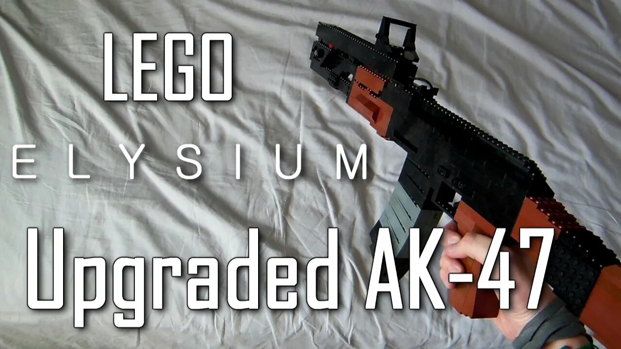 Elysium: LEGO Upgraded AKM (Explosive Bullets)