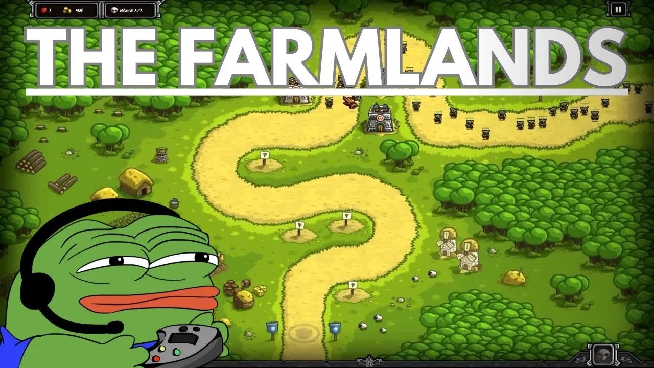 Mastering Kingdom Rush - The Farmlands - Tactics The Art of Tower Placement Tower Defense Challenges