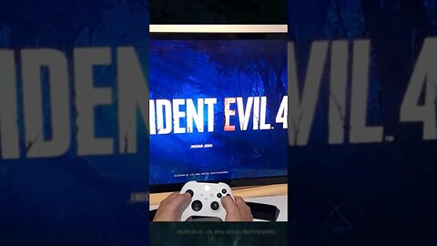 RESIDENT EVIL 4 Remake no Xbox Series S #xboxseriess #residentevil4remake #short