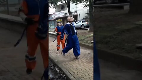 DANÇANDO OS MELHORES PASSINHOS DO FOFÃO, BEN10 E NARUTO NA CARRETA DA ALEGRIA TRIPLO X, LIKE