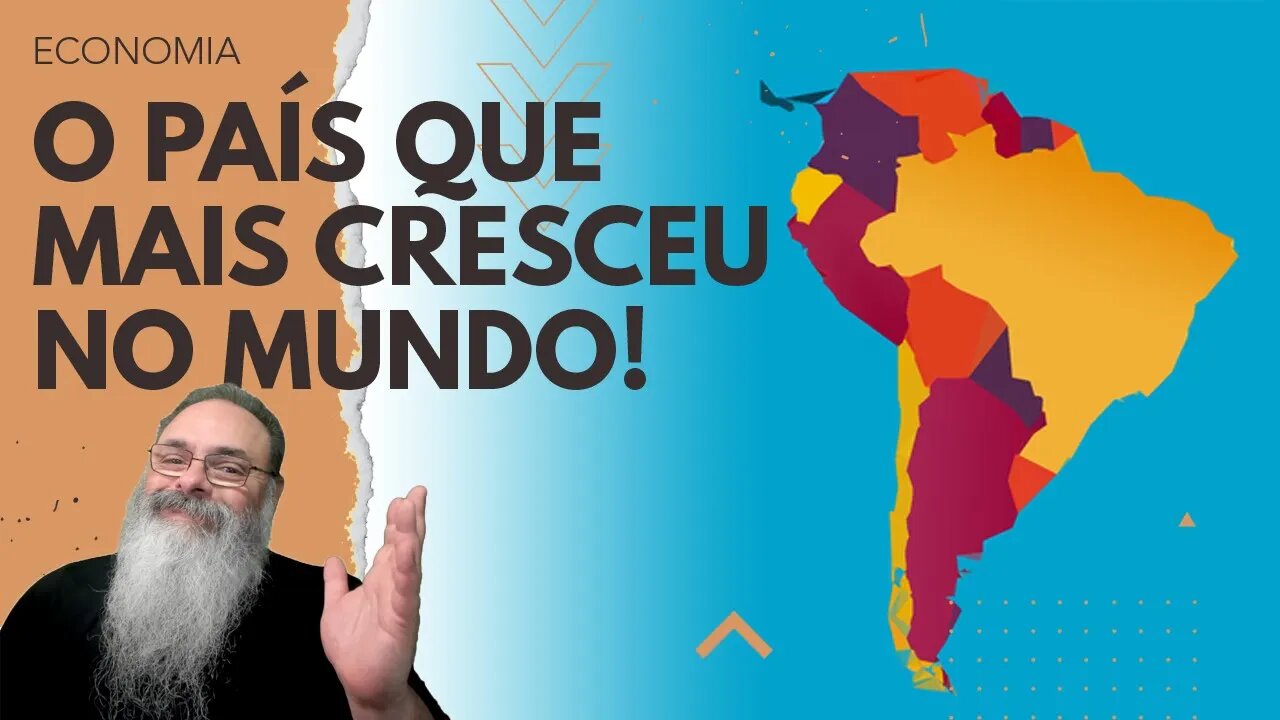 ESSE PAÍS foi o QUE MAIS CRESCEU no MUNDO e DEVE CRESCER MUITO MAIS até o FINAL desta DÉCADA