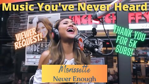 MYNH: First Time Reacting to Morissette - Never Enough! This One Leaves Me Awestruck!