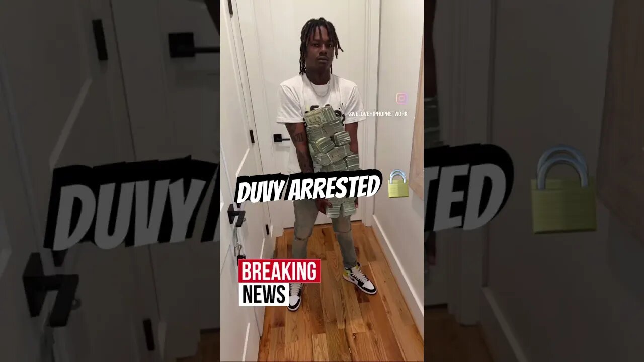 Duvy ARRESTED! #breakingnews