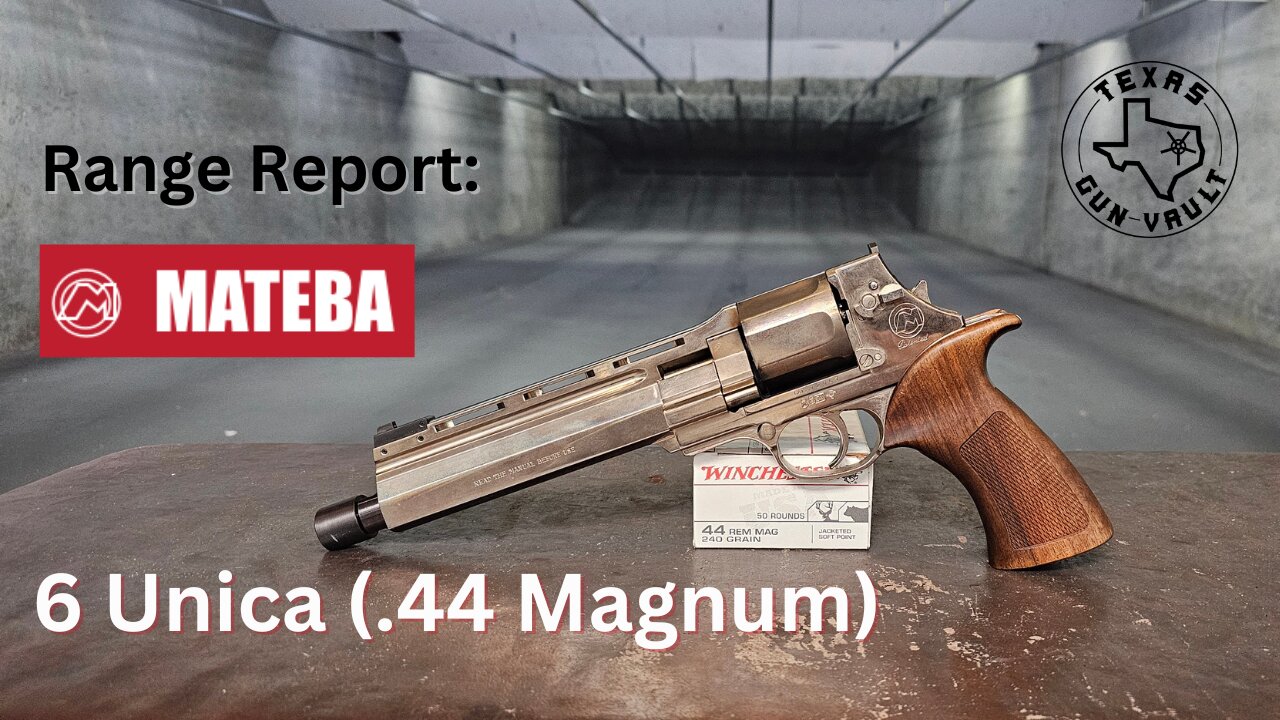 Range Report: Mateba 6 Unica "Hunter" Autorevolver (.44 Magnum) - A rare unicorn firearm