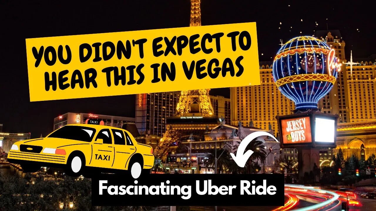 You Won't Believe What Happened on our Uber Ride in Las Vegas | Driving from Fremont Street to MGM.