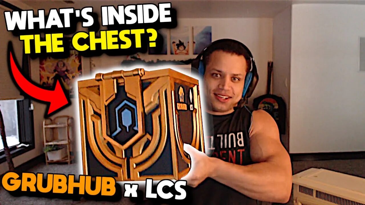 Tyler1 IRL Hextech Chest Opening