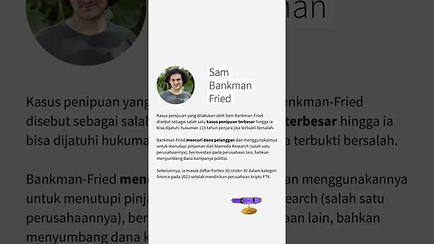 FROM FORBES 30 UNDER 30 TO CRIMINAL
