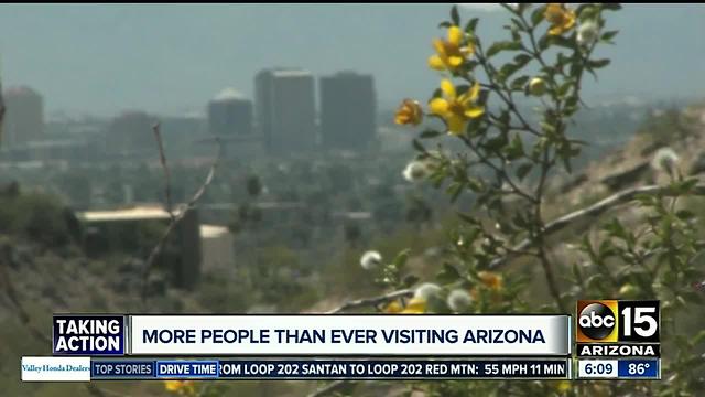 Why are more people more than ever coming to Arizona?