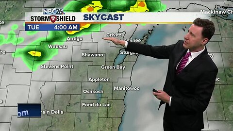 Michael Fish's NBC26 weather forecast