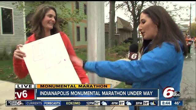 Monumental Marathon: Family celebrates runner's 40th birthday