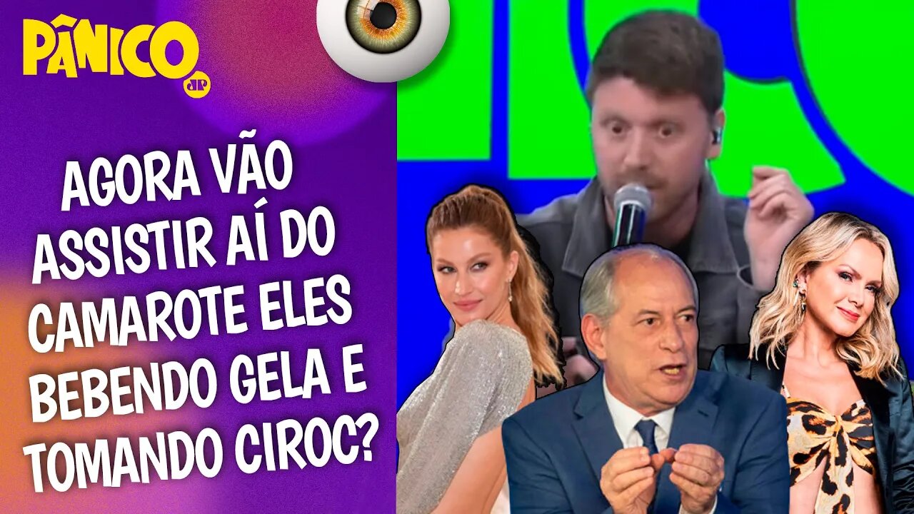 GOSSIP DO ZUZU: CIRO PODE ENSINAR TÉCNICAS DE ATUAÇÃO PRA GISELE BÜNDCHEN E ELIANA SAÍREM POR CIMA?