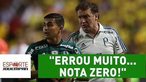 Jornalistas criticam Cuca após derrota: "errou muito... nota zero!"