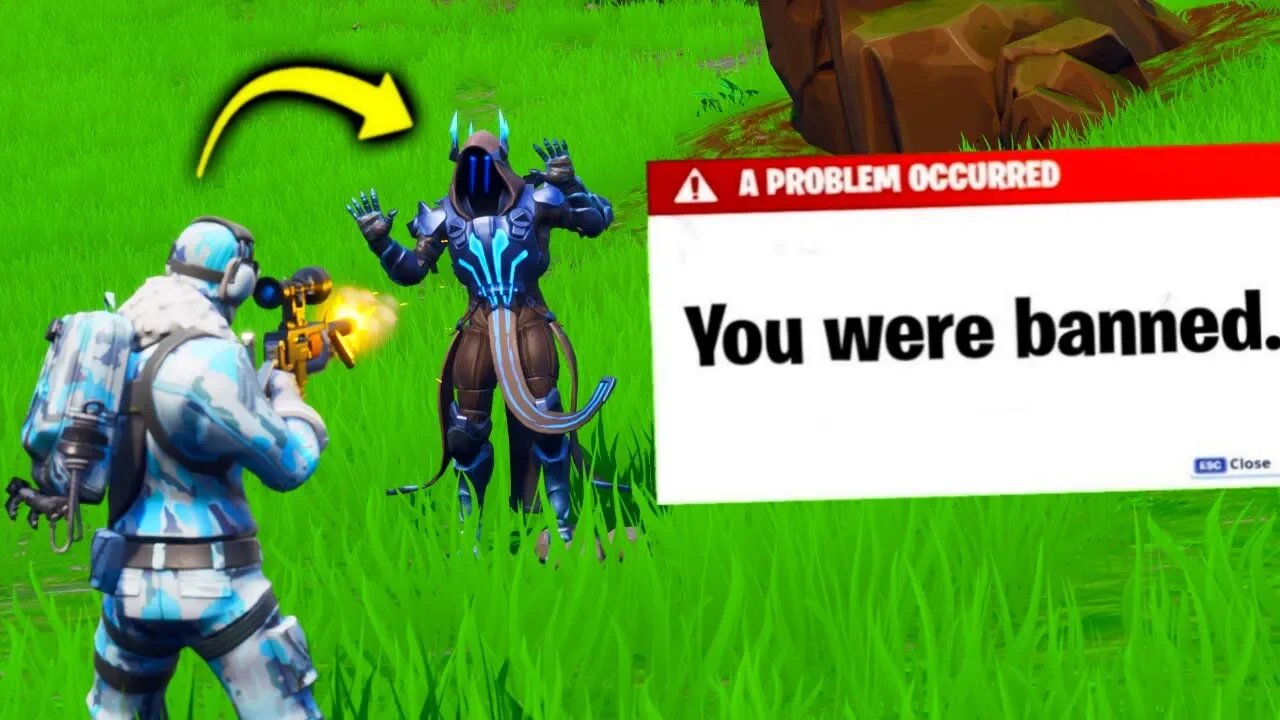 I BANNED my stream SNIPER in fortnite..