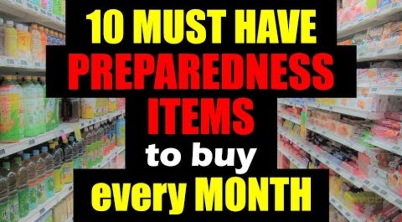 10 MUST HAVE items to buy EVERY MONTH!