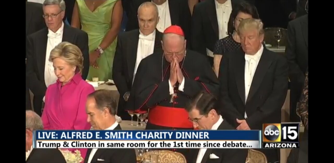 Live:ALFRED E.SMITH CHARITY DINNER