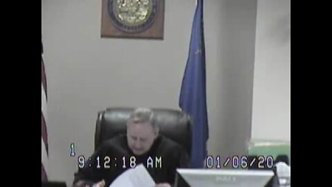 Disgraced Bryce Duckworth Clark County Family Court Judge in the Lovelady matter 1/06/2020