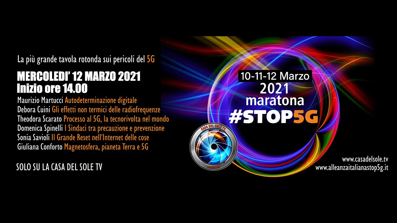 Maratona Stop 5G - Terza Tappa