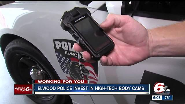 Elwood police invest in high-tech body cams with audio