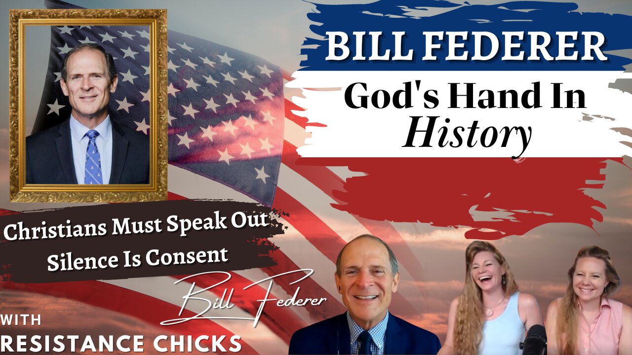 POWERFUL! LIVE Interview Premiere- Bill Federer: God's Hand In History