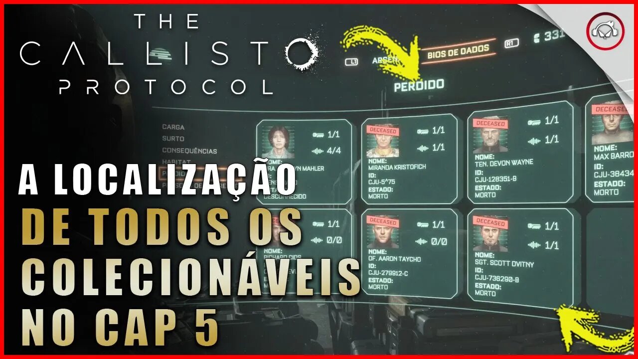 Callisto Protocol, A localização de todos os colecionáveis no Cap 5 | Super dica