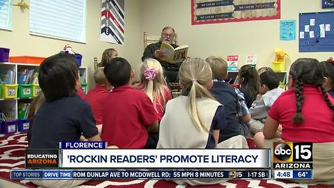 'Rockin' Readers' program promotes early literacy, leadership