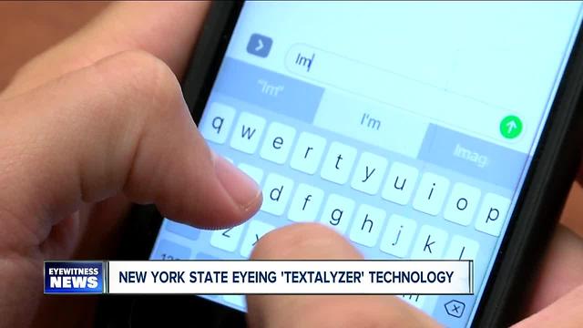 How would the 'textalyzer' work in New York State?