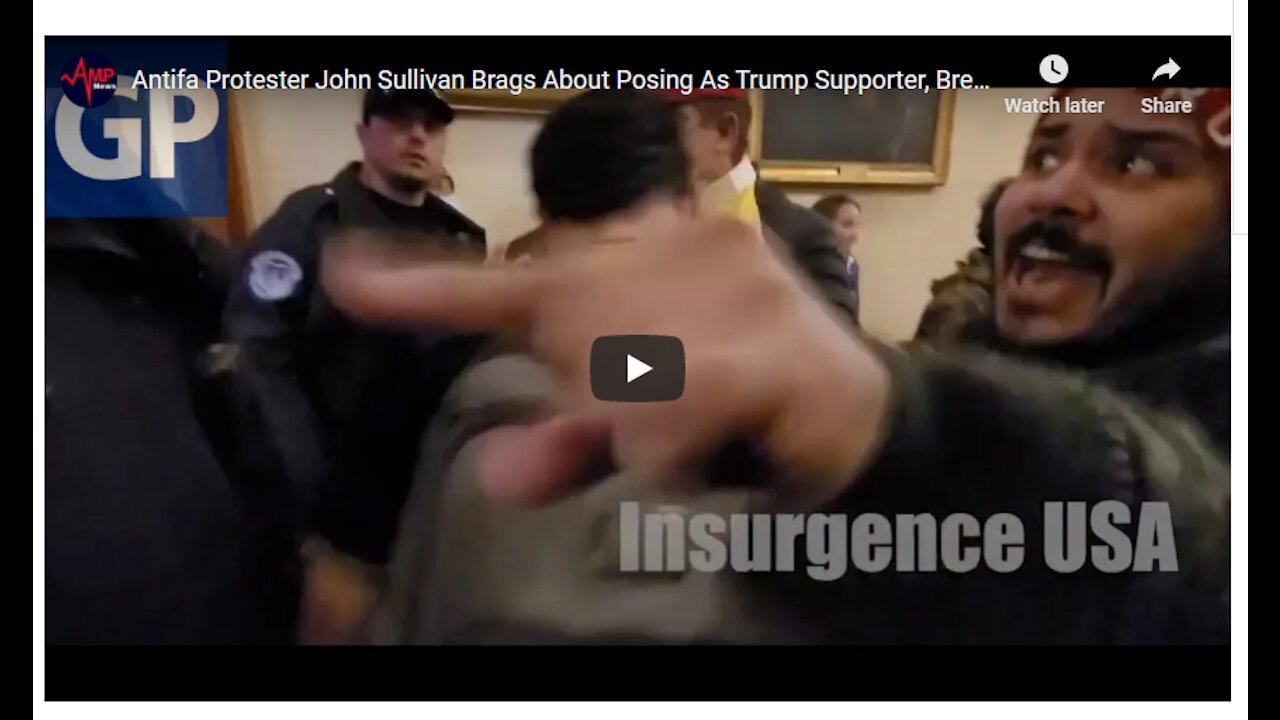 CAUGHT ON VIDEO: Antifa Protester John Sullivan Brags About Posing As Trump Supporter, Breaking Wind