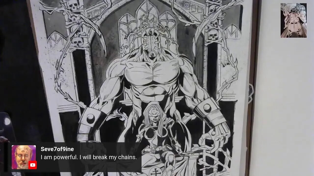 Unboxing Vic King's Artwork