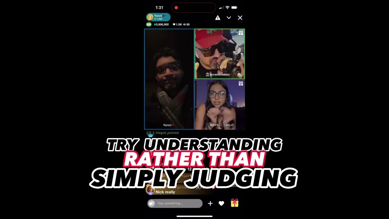 AN EXPERIENCE OF UNDERSTANDING.