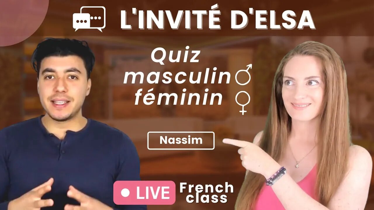 Quiz : le genre des noms, masculin et féminin