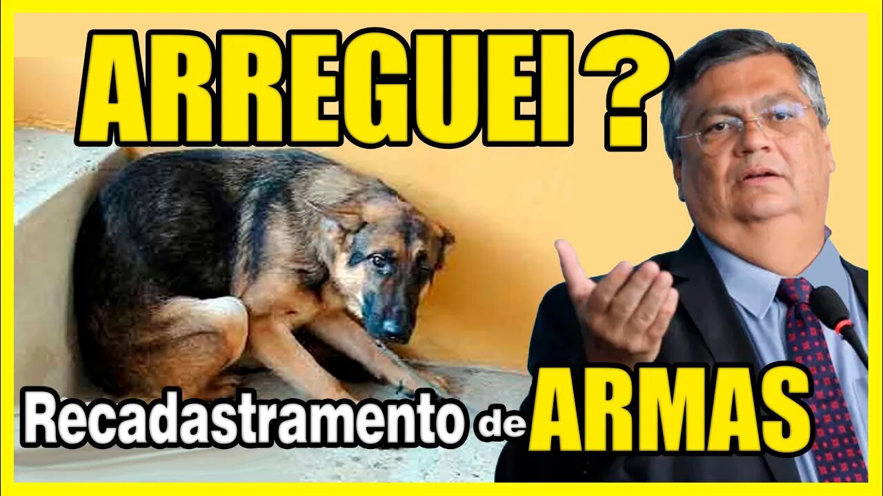 Recadastramento Armas 2023. Estão te enganando...