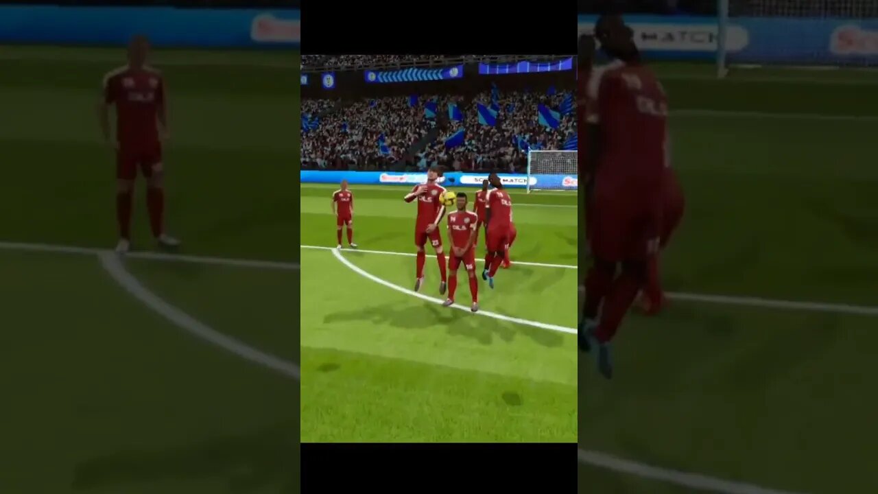 AI Harrison knuckleball freekick 🤯☠️