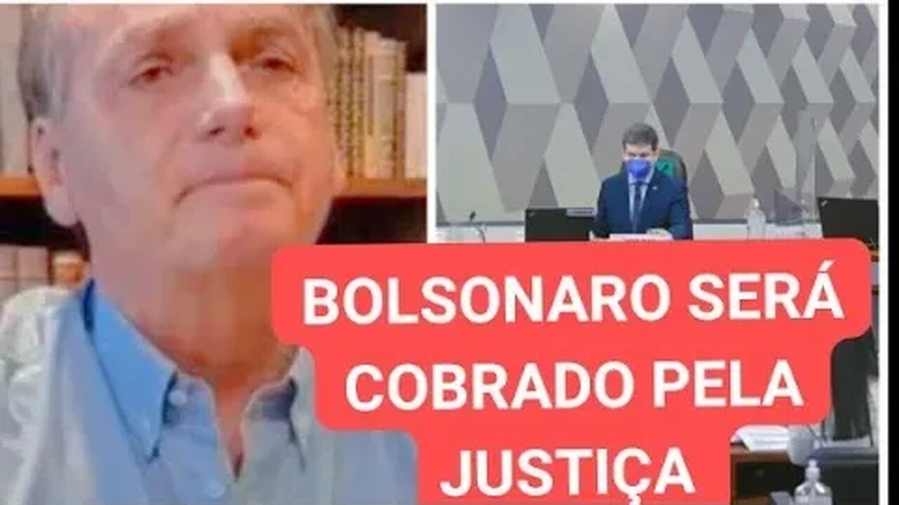 Bolsonaro sem foro privilegiado voltará a ser denunciado a justiça por senadores da CPI da covid
