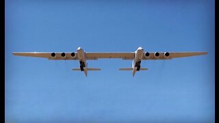 Stratolaunch Test Flight, World Record Airplane - Nailed the Landing!!