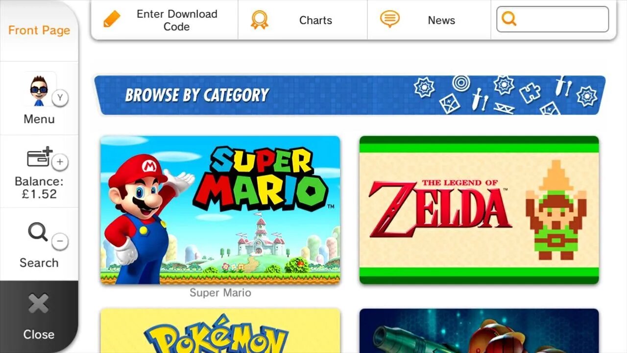 Nintendo eShop on Wii U after Shutdown...