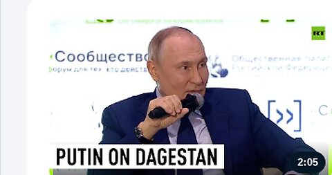 ‘The violence has been incited from outside’ – Putin on Dagestan incident