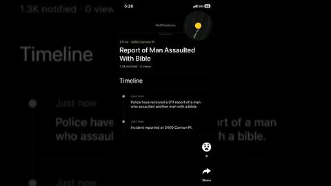 He Got Beat With A BIBLE