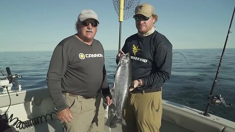 Pre-Fishing for a Salmon Tournament