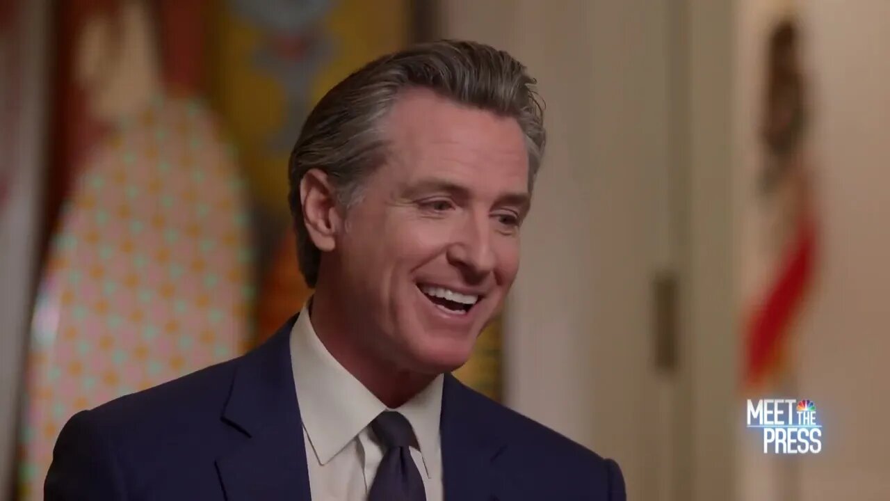 Democrat Gov Newsom: Biden Will Run, But Kamala Harris "Is Naturally The One Lined Up" If He Doesn't