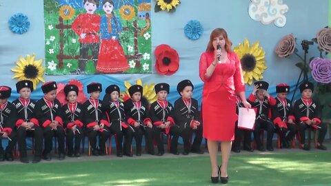 Выпускной бал казачьего детского сада №83 имени атамана Антона Головатого Хостинского района города