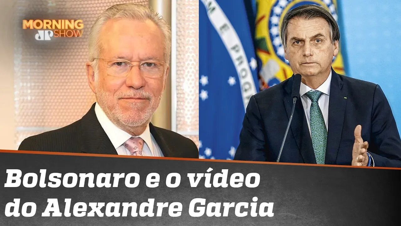 Edgard sobre vídeo de Alexandre Garcia: "sugiro trocar os governantes"