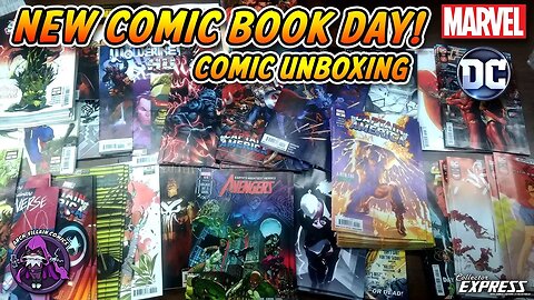 New COMIC BOOK Day - Marvel & DC Comics Unboxing April 20, 2022 - New Comics This Week 4-20-2022