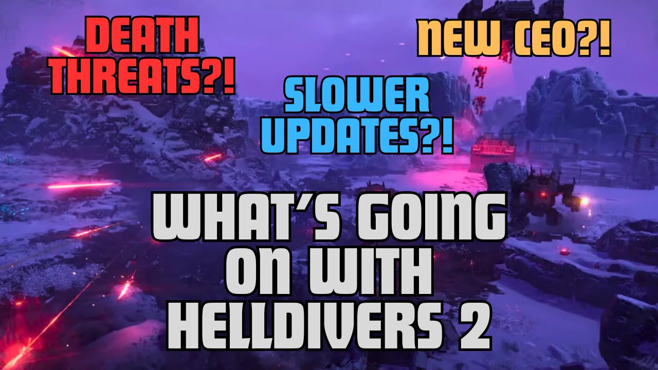 Helldivers 2: New CEO, Delays & Death Threats Explained