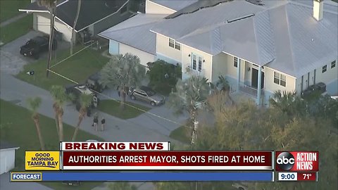 Port Richey Mayor arrested after shots fired at SWAT attempting to serve warrant at his home