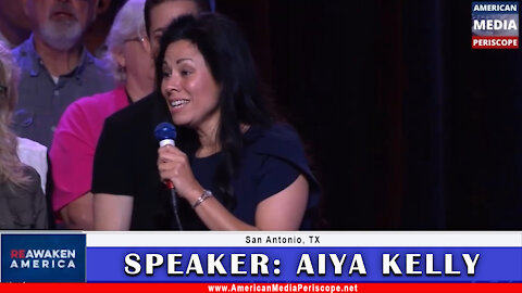 San Antonio Re-Awaken America Freedom Conference Speaker - Aiya Kelly