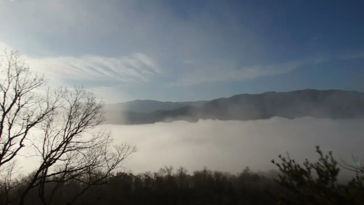 Treehouse view Townsend, TN sunrise smokies 2016 Valen Productions William Gil Films