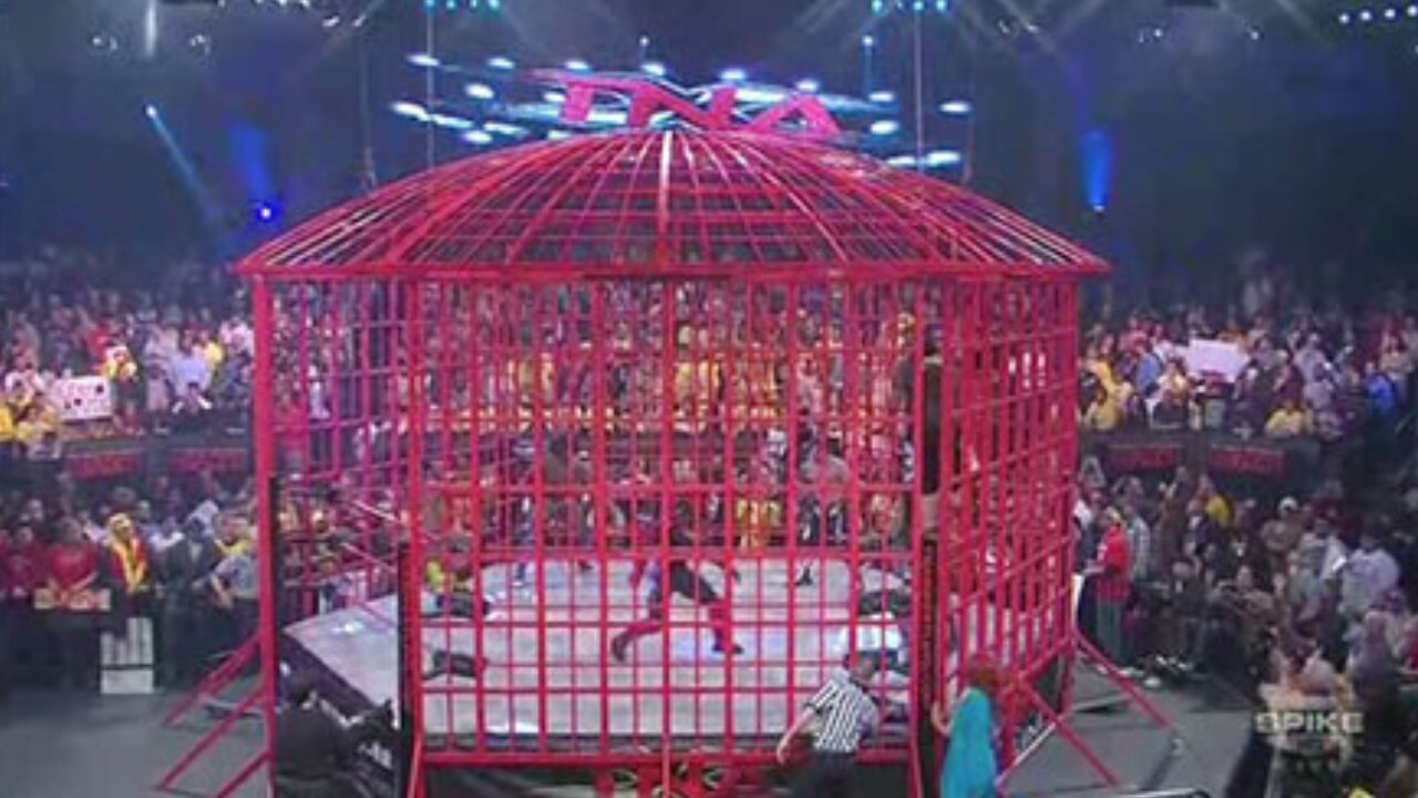 TNA Asylum Match 2010: A Messy Debut on Monday Nights!