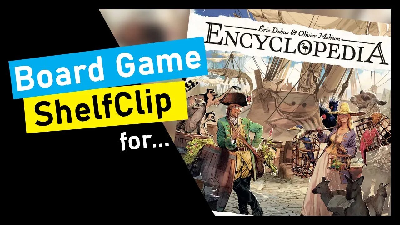 🌱ShelfClips: Encyclopedia (Short Board Game Preview)